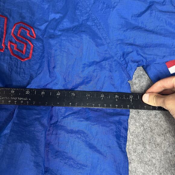 Vintage Pro Layer Winderbreaker 2XL Pullover V-Neck Kansas University Jayhawks - Picture 8 of 10